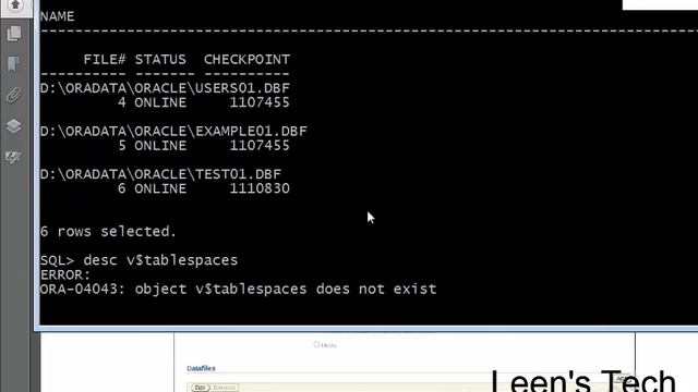Oracle DBA 11g Tutorial in Bangla: Lesson#7 Managing Database Storage Structures смотреть онлайн