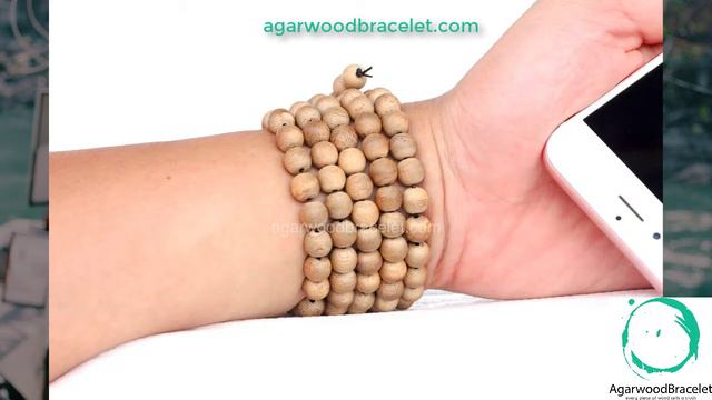 Agarwood Bracelet 100% High Original Natural Wild Agarwood Oud Beads 8mm 108 Beads Men & Women смотреть онлайн