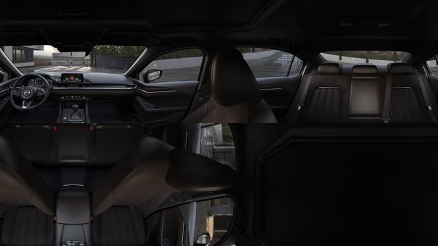 Deep Chestnut Interior 360 | 2020 Mazda 6 | Mazda USA смотреть онлайн