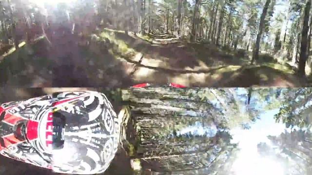 Woodhill forest on a HONDA CRF 250 X смотреть онлайн