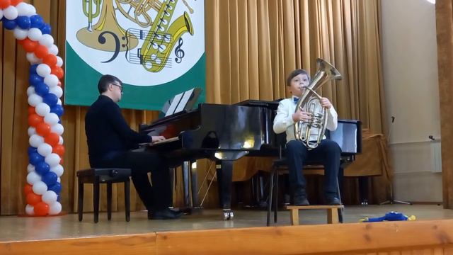 Ким Савва, 8 лет. Альт (духовые). МБУДО Лесногородская детская школа искусств. смотреть онлайн