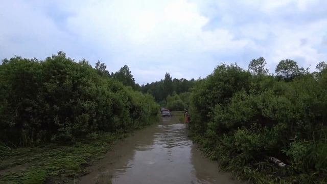 Оффроуд в Калужской области. ч3 Покатуха по Гжатскому тракту. смотреть онлайн