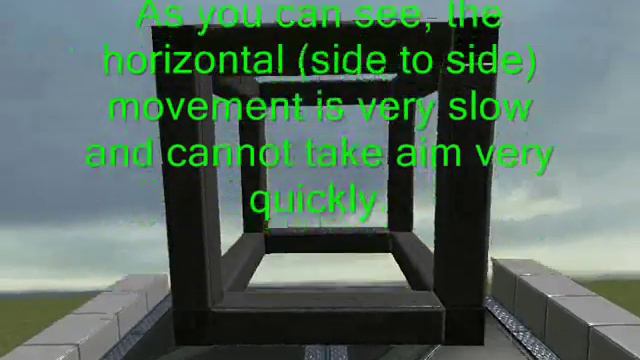 GMod AA Cannon help ~cant find good settings on motor~ смотреть онлайн