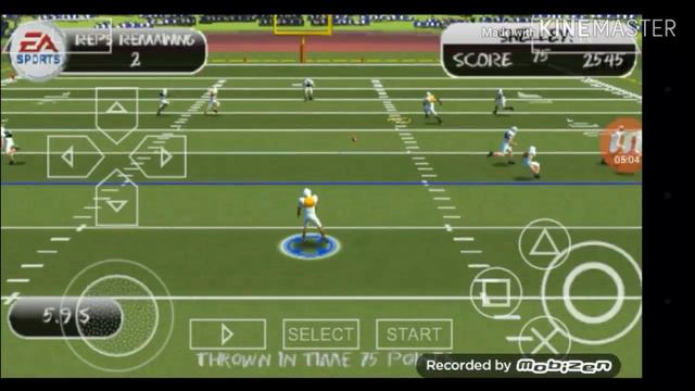 NCAA football 10 psp road to glory #1 смотреть онлайн