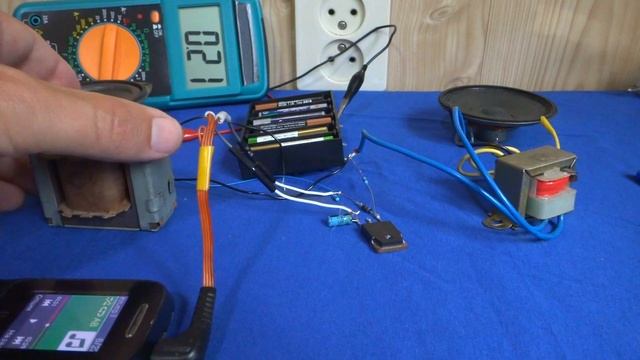 ЗВУКОВОЙ УСИЛИТЕЛЬ ПО НАПРЯЖЕНИЮ и СРАВНЕНИЕ ТРАНСФОРМАТОРОВ смотреть онлайн