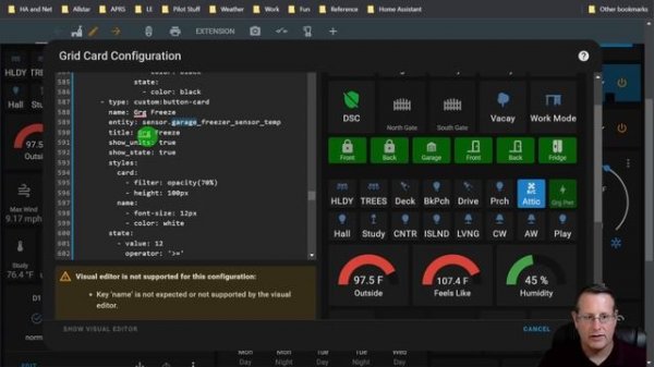 Customize Your Dashboard with CUSTOM BUTTON CARDS in Home Assistant