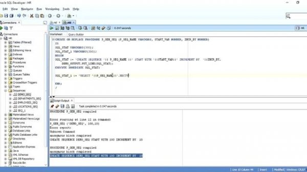 DYNAMIC SQL WITH EXECUTE IMMEDIATE IN ORACLE PL/SQL WITH EXAMPLE