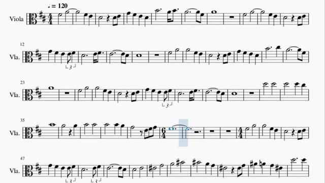 Viola Sheet Music: How to play As The Deer (Como El Siervo) by Uriel Vega смотреть онлайн