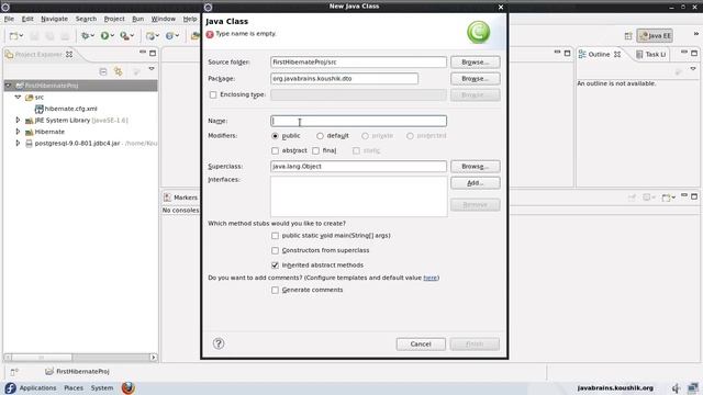Hibernate Tutorial 03 Part 2- Writing the Model Class with Annotations смотреть онлайн