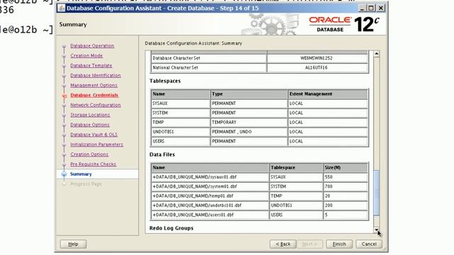 Oracle 12c DBCA Create CDB PDBs смотреть онлайн