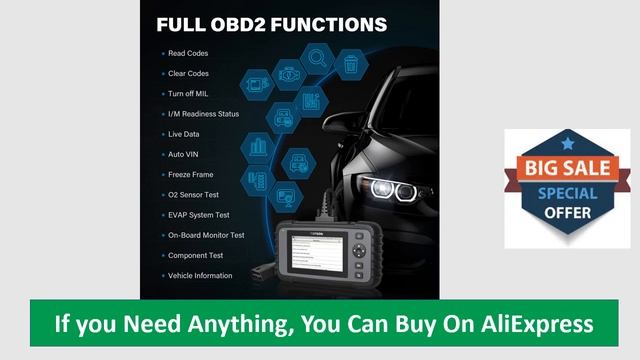 TOPDON ArtiDiag 500 Car Diagnostic Tools OBD2 Scanner смотреть онлайн