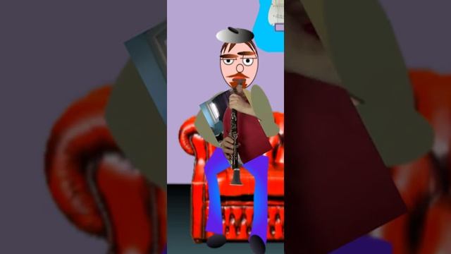 Clarinet Pete Plays Jobim"s How Insensitive #Short смотреть онлайн