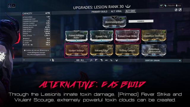 Warframe | Lesion | Weapon Builds (2 Forma) смотреть онлайн
