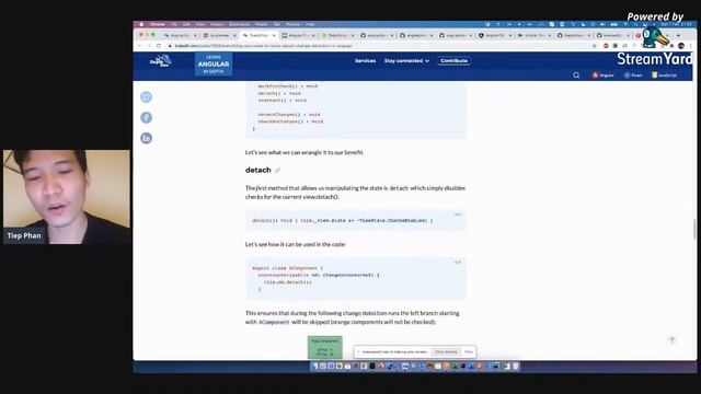 Livestream Cùng Tiep Phan: Angular Change Detection смотреть онлайн