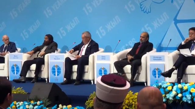 Paul Packer speaks at VI Congress in Kazakhstan смотреть онлайн