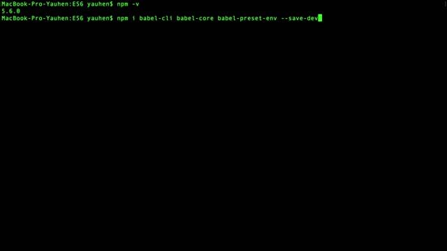 ES6 #1 Подключаем Babel смотреть онлайн