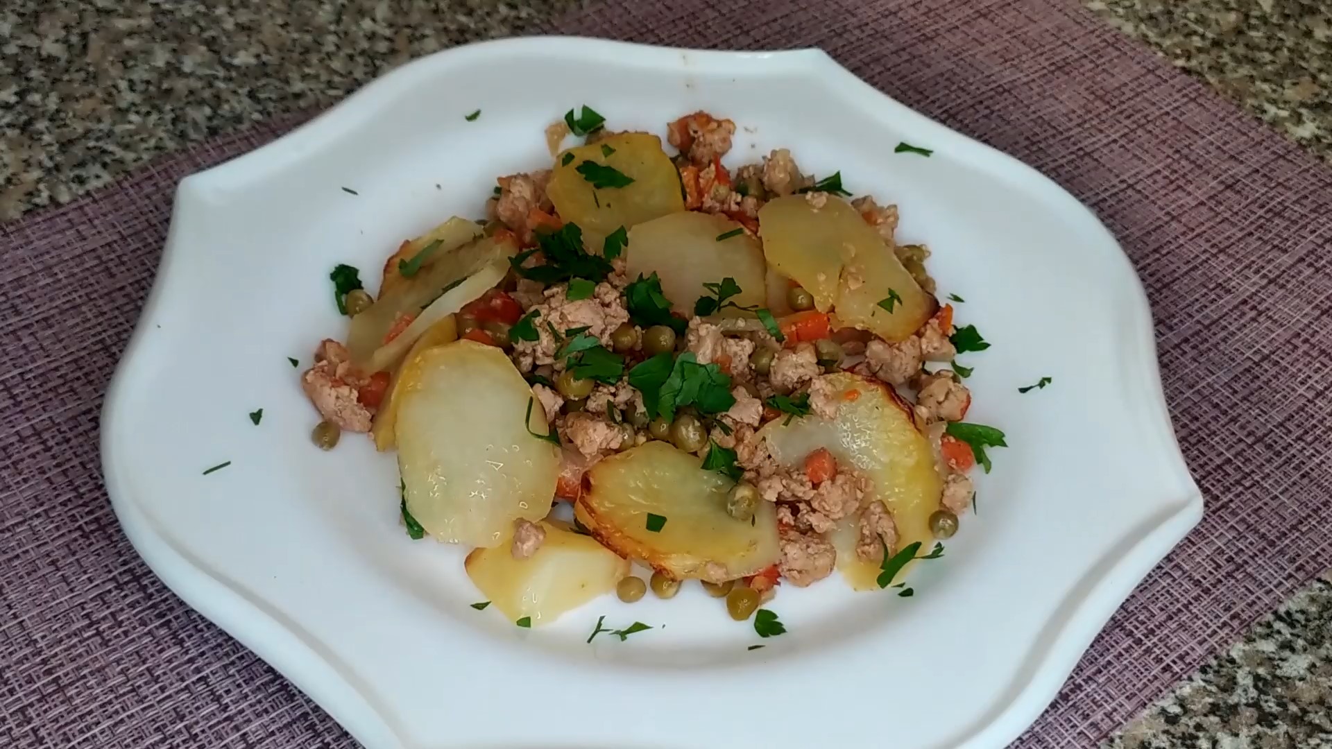 Это ОЧЕНЬ вкусно!!! КАРТОШКА с ФАРШЕМ и ОВОЩАМИ!!