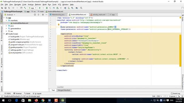 Select one image from the gallery in Android - [Android Libraries - #04] смотреть онлайн