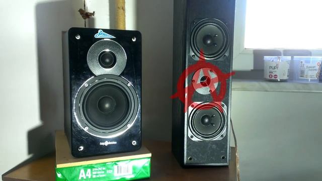 Акустика Yamaha NS-C55 (E55) \ доработки, прослушивание, прокол смотреть онлайн