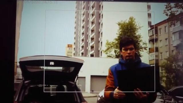 Испытания тепловизора МАКРО-1 на улице. Бесконтактное измерение температуры тела. смотреть онлайн