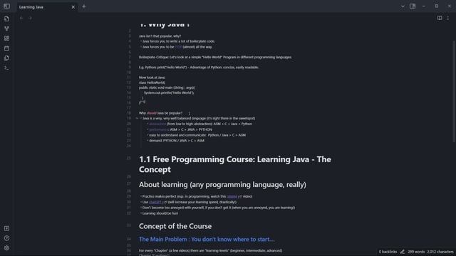 Free Java Course - Learning Java (1.1 Course Concept) смотреть онлайн