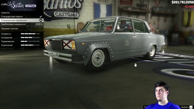 GTA 5 Моды ВАЗ 2105 Обзор + Тюнинг смотреть онлайн