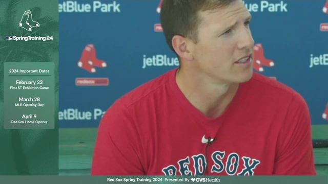 Nick Pivetta Talks with the Media at Red Sox Spring Training смотреть онлайн