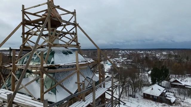 Церковь иконы Божией Матери "Казанская" с. Богородское Воскресенского р-на Нижегородской обл смотреть онлайн