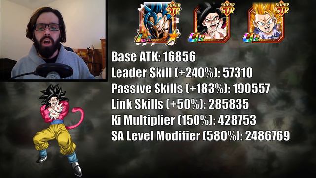 How DAMAGE CALCULATION Works [Updated Version] (read description) | Dragon Ball Z Dokkan Battle смотреть онлайн