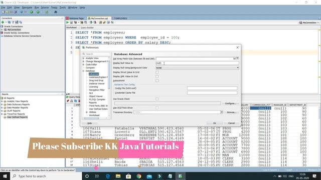 How to display NULL Value in different ways in SQL Developer ? || Oracle SQL Developer Tutorial смотреть онлайн