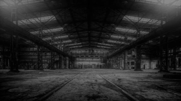 1 Hour of Abandoned Factory Ambience with Echo Sounds