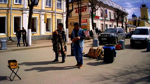 Легкая мелодия для настроения! Индейцы Pakari в Гатчине. смотреть онлайн