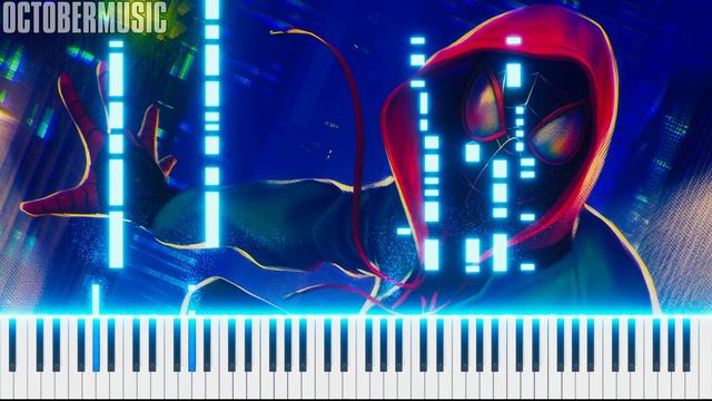 The Spot Theme "Spot Holes 2" - Spider-Man: Across the Spider-Verse | HARD Piano Tutorial by OCTOBE смотреть онлайн