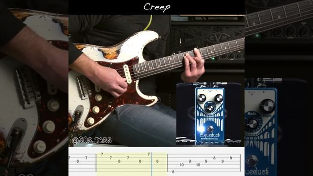 🎸Creep Guitar Tab Cover (Radiohead)🎸 #guitarplayer #guitartabs #guitarlesson
