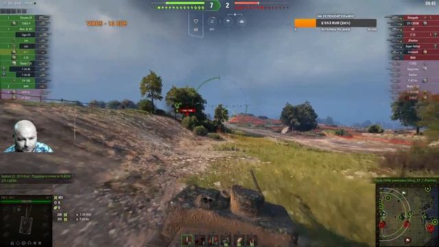 World of Tanks АТ-7 Гайд Топ стрелок Fil61 смотреть онлайн