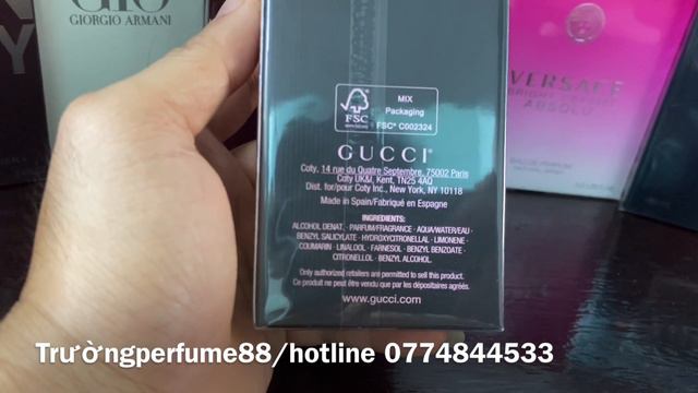 Nước hoa chính hãng GUCCI FLORA Gorgeous Gardenia Eau de Parfum 100ml @truongperfume88 смотреть онлайн