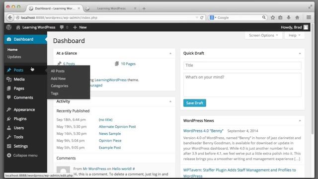 WordPress Post Formats Tutorial смотреть онлайн