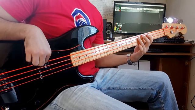 Locked Out of Heaven - Bruno Mars (Bass Cover) смотреть онлайн