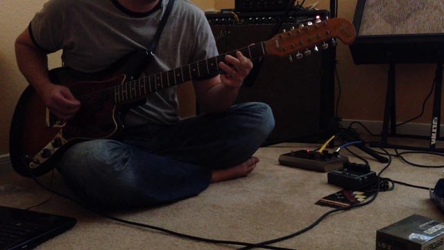 Christopher Cross "Sailing" guitar part Fender Electric XII смотреть онлайн