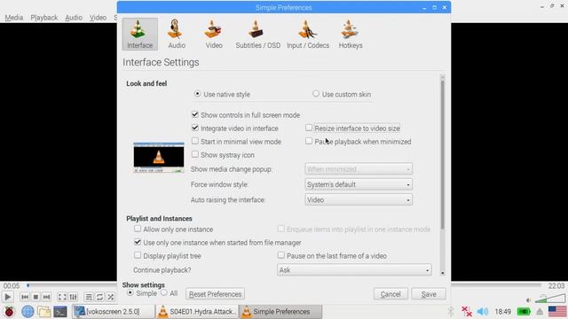 Настройка проигрывателя VLC в Raspberry Pi смотреть онлайн