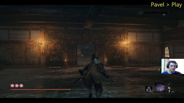 Sekiro: Shadows Die Twice. Секиро. Часть 11. НГ+. Разминка на крыше. Топчемся на месте.