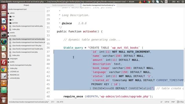 Boilerplate Wordpress Plugin Development Tutorials #13 Create Dynamic Table while Plugin Activation смотреть онлайн