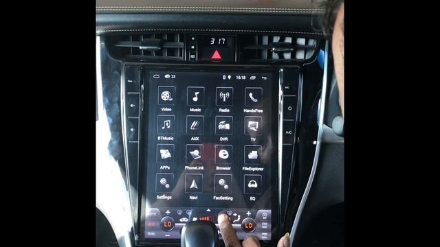 OEM HEAD UNIT TOYOTA HARRIER. Android system. Keren Abis! смотреть онлайн