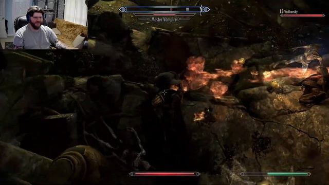 (Multiplayer Skyrim) FluffyCatDad playing Skyrim Together Reborn With Twitch Streamer Vodkavsky Ep. смотреть онлайн