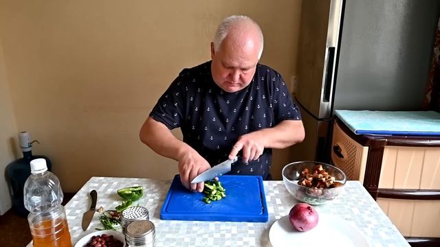 ВКУСНЫЙ САЛАТ с ФАСОЛЬЮ. Выпуск №991 смотреть онлайн