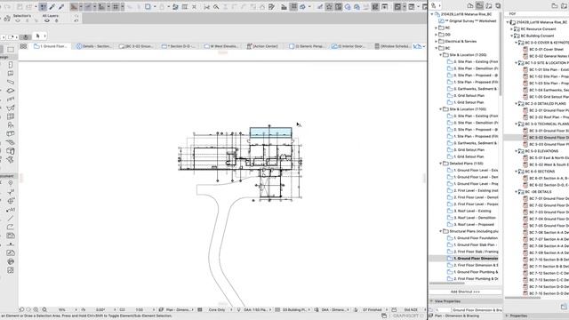 #ARCHICAD #ARCHITECTURE - DIMENSION PLAN - How to draw accurate and rounded dimensions смотреть онлайн