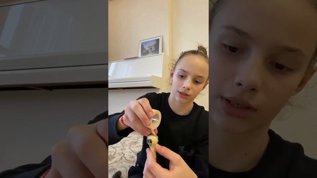 Как обмотать маленькие шарики у булав ?? #winter #sports #хг #гимнастика #rhythmicgymnastics #rg смотреть онлайн