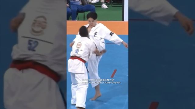 【新極真会】THE 13TH WORLD KARATE CHAMPIONSHIP　一本技あり　knock down SHINKYOKUSHINKAI KARATE смотреть онлайн