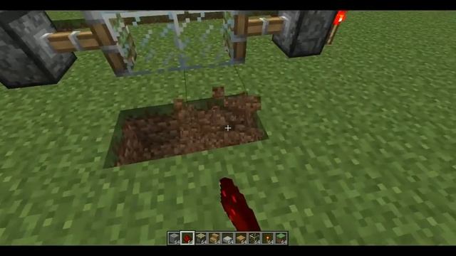 Как сделать раздвижные двери в майнкрафте смотреть онлайн