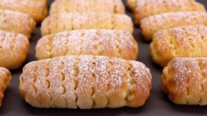 Устоять невозможно! ПРОСТЕЙШИЙ рецепт творожного ПЕЧЕНЬЯ Батончики С НАЧИНКОЙ!